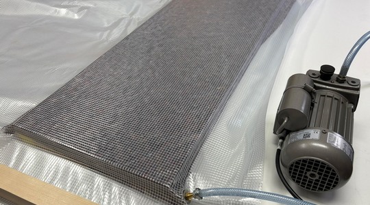 Vakuumsack - Pressvorgang