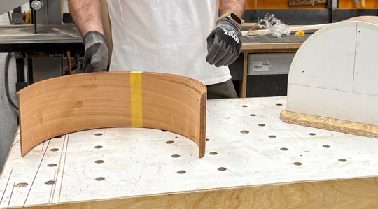 Vakuumsack - fertig verleimtes Werkstück